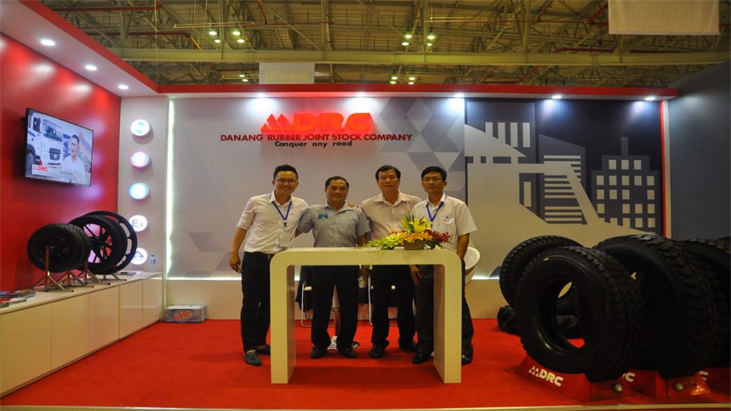 Drc tire at expo asia fair